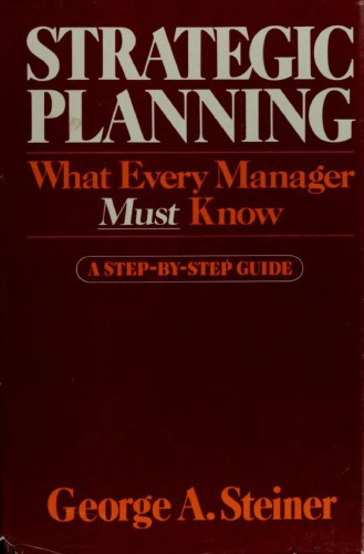 Strategic planning: what every manager must know