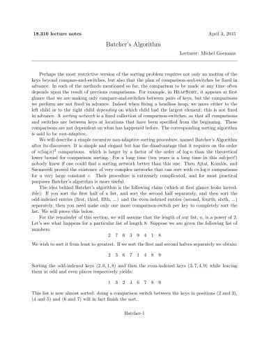 Principles of Discrete Applied Mathematics [Lecture notes]