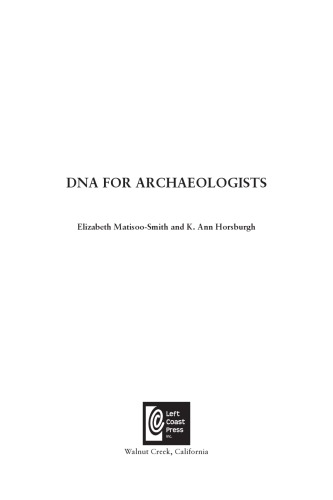 DNA for Archaeologists