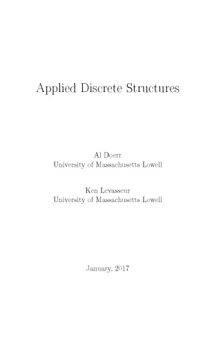 Applied Discrete Structures