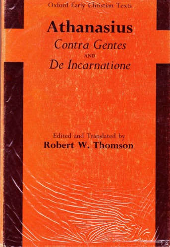 Contra gentes, and De Incarnatione