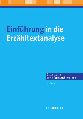 Einführung in die Erzähltextanalyse