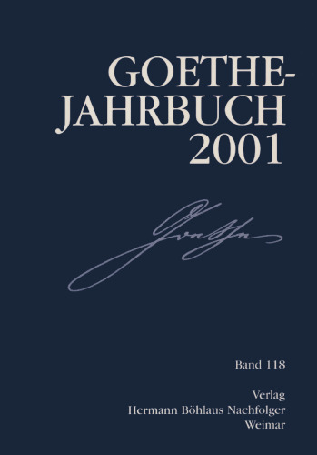 Goethe-Jahrbuch