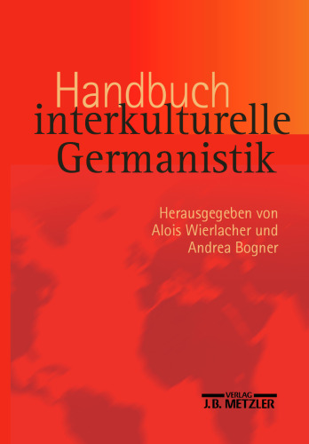 Handbuch interkulturelle Germanistik