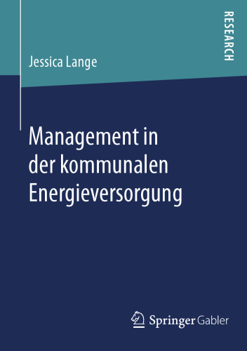 Werteorientiertes Management in der kommunalen Energieversorgung