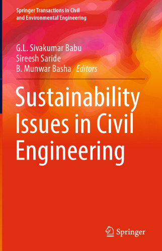 Sustainability Issues in Civil Engineering