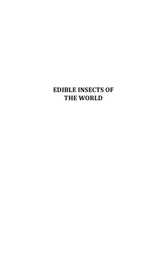 Edible insects of the world