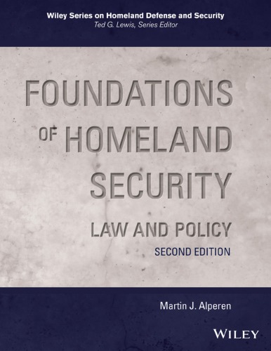 FOUNDATIONS OF HOMELAND SECURITY