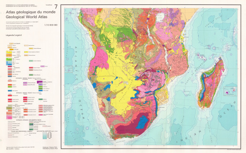 World Geologic Atlas. Sheet 7 (Africa)