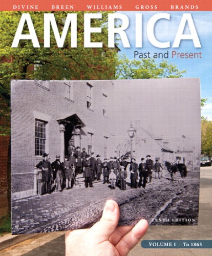 America: Past and Present. Vol. 1: To 1865