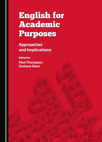 English for Academic Purposes: Approaches and Implications