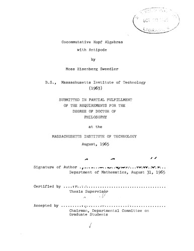 Cocommutative Hopf Algebras with Antipode