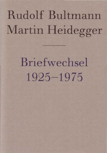 Briefwechsel 1925-1975, hg. Andreas Großmann und Christof Landmesser