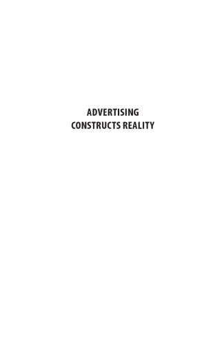 Advertising constructs reality. Religion and Advertising in the Consumer Society