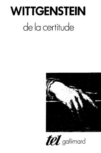 De la certitude