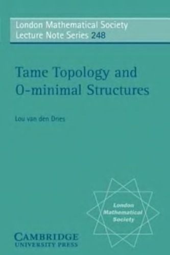 Tame topology and O-minimal structures