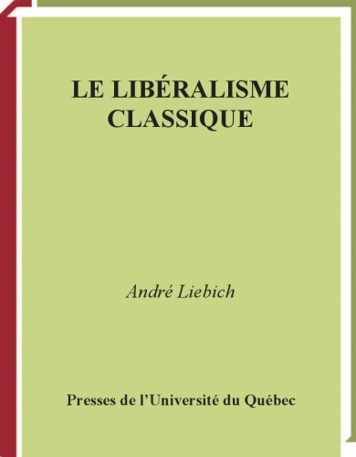 Le Libéralisme classique