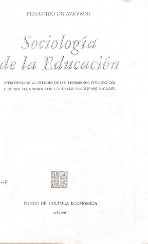 Sociología de la educación