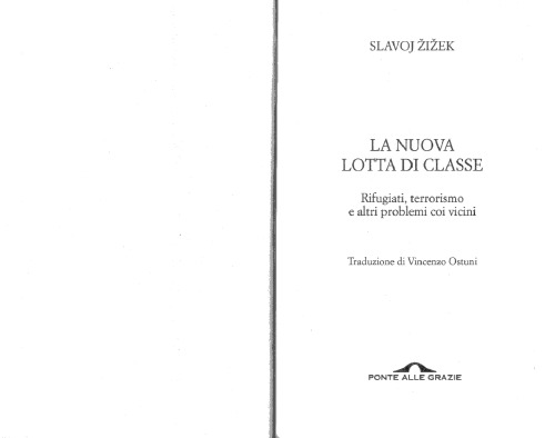 La nuova lotta di classe