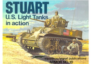 Stuart U.S. Light Tanks in Action