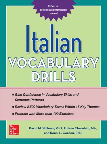 Italian vocabulary drills