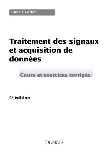 Traitement des signaux et acquisition de données