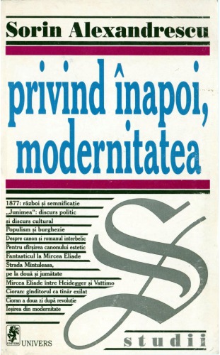 Privind înapoi, modernitatea