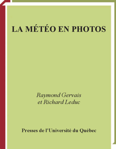 La meteo en photos (French Edition)