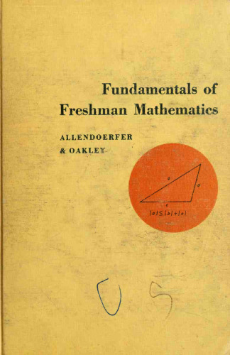 Fundamentals of Freshman Mathematics