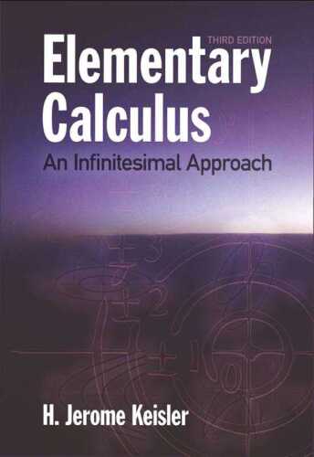 Elementary Calculus: An Infinitesimal Approach