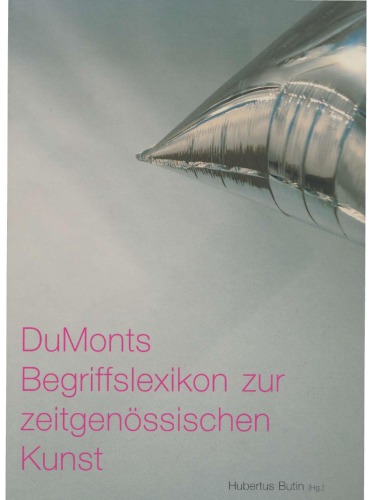 DuMonts Begriffslexikon zur zeitgenössischen Kunst