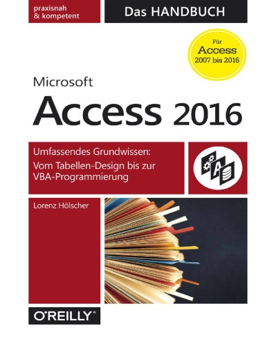 Microsoft Access 2016 – Das Handbuch