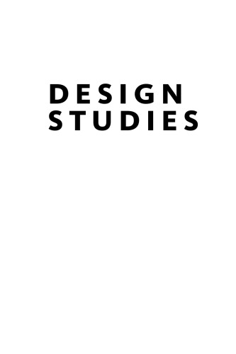 Design Studies: Theory and Research in Graphic Design