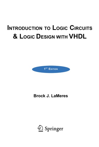 Introduction to Logic Circuits and Logic Design with VHDL