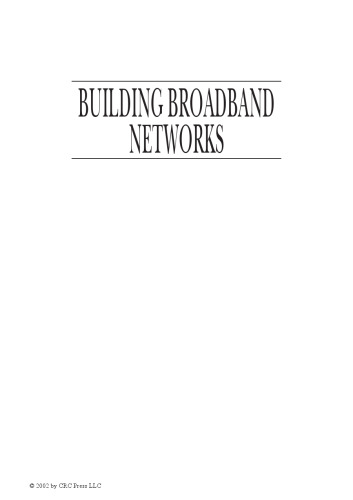 Building broadband networks