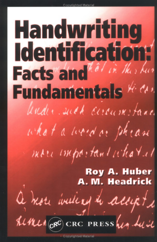 Handwriting identification: facts and fundamentals