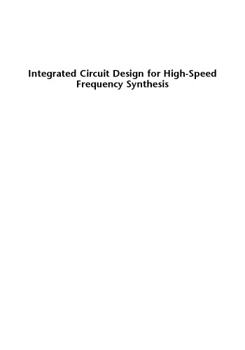 Integrated circuit design for high-speed frequency synthesis