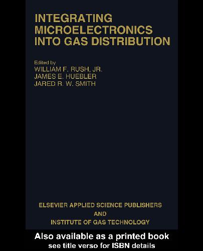 Integrating microelectronics into gas distribution