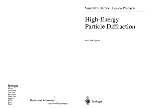 High-Energy particle diffraction