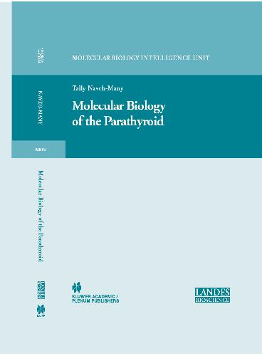 Molecular biology of the parathyroid