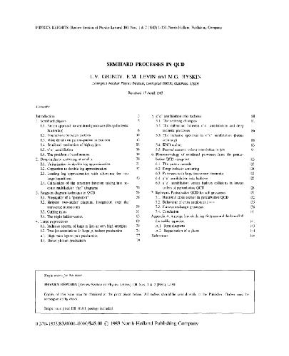 Semihard processes in QCD