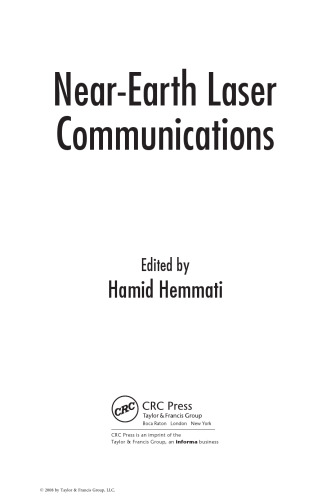 Near-Earth laser communications