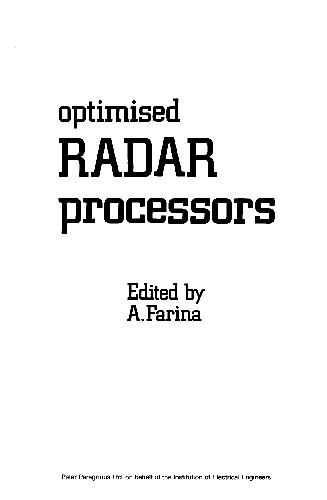 Optimised radar processors