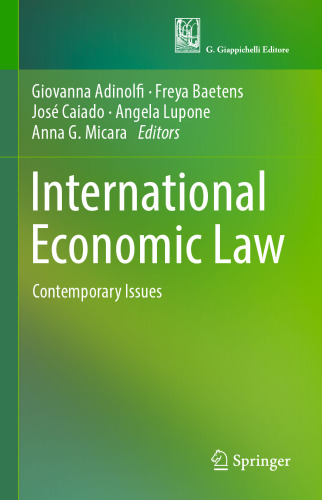 International Economic Law: Contemporary Issues