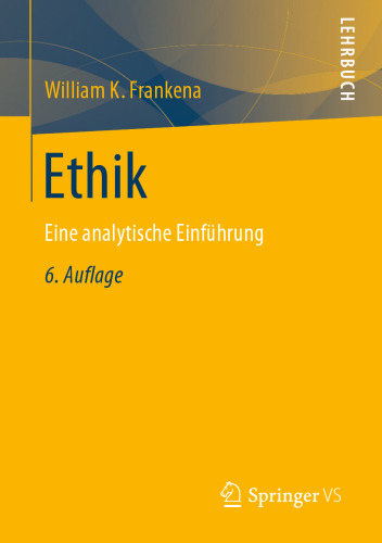 Ethik: Eine analytische Einführung