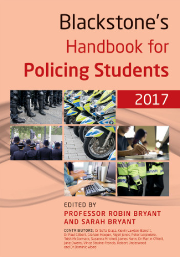 Blackstone’s Handbook for Policing Students 2017