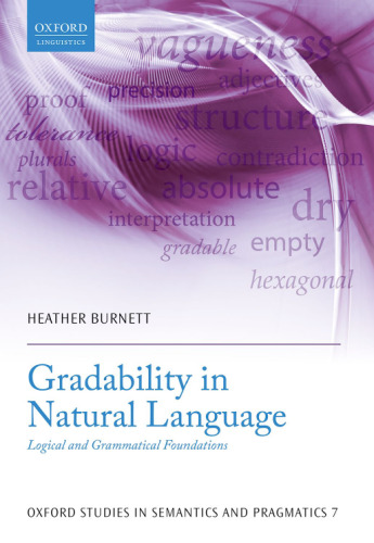 Gradability in natural language : logical and grammatical foundations