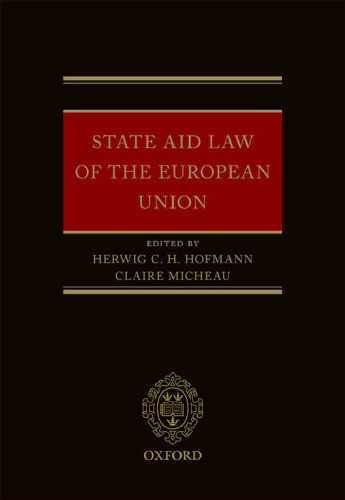 State aid law of the European Union