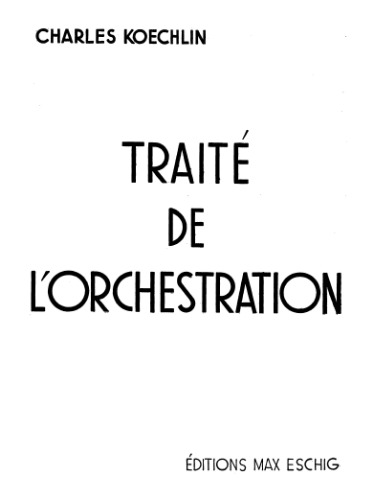 Traité de l’orchestration