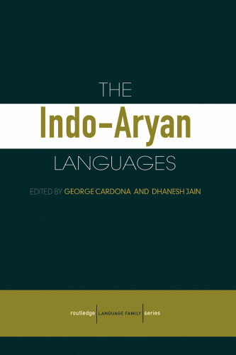 The Indo-Aryan Languages